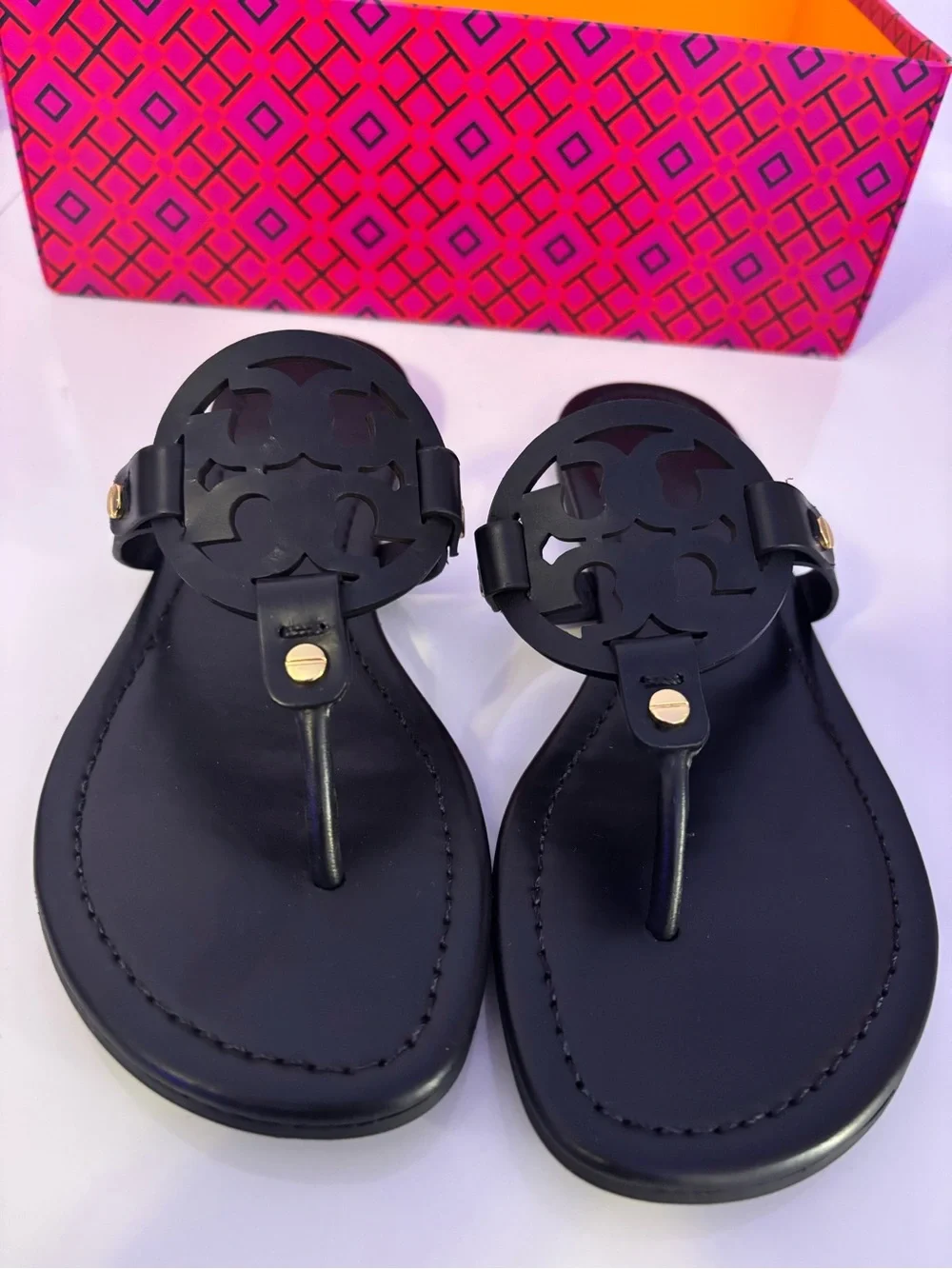 NIB Tory Burch Miller Sandals Size 7